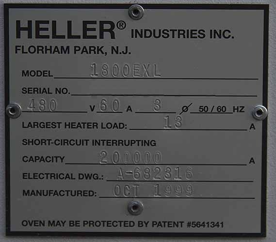 Photo Used HELLER 1800EXL For Sale