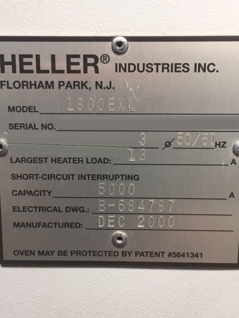 Photo Used HELLER 1800EXL For Sale