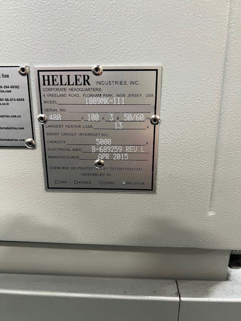圖為 已使用的 HELLER 1809 MKIII 待售