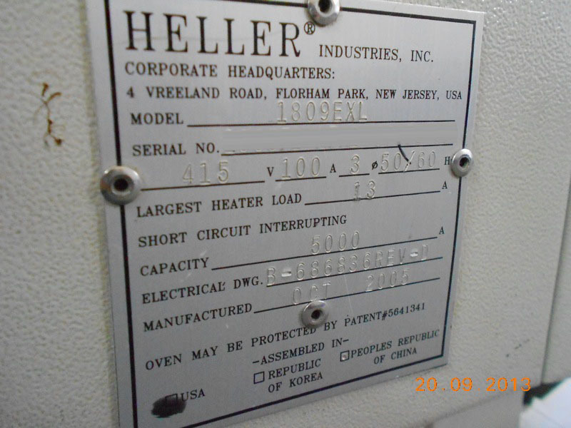 フォト（写真） 使用される HELLER 1809EXL 販売のために