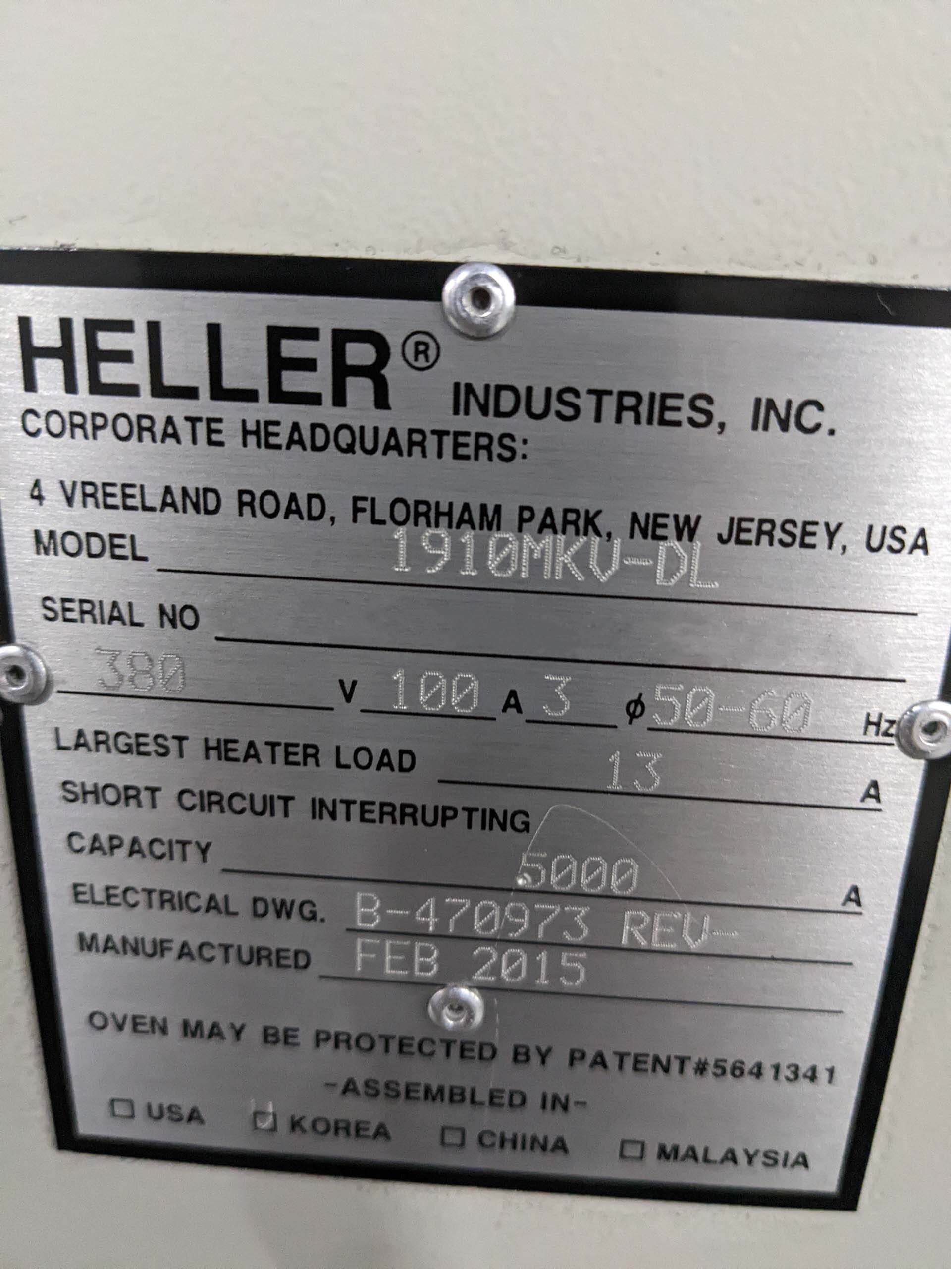 Photo Used HELLER 1910 MK V-DL For Sale