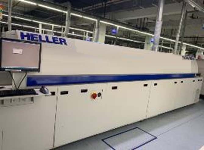 图为 已使用的 HELLER Lot of reflow oven 待售