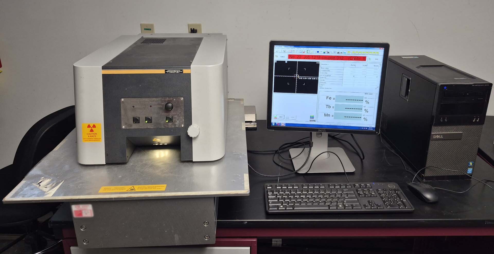 사진 사용됨 HELMUT FISCHER / FISCHERSCOPE XDL-PCB 210 판매용
