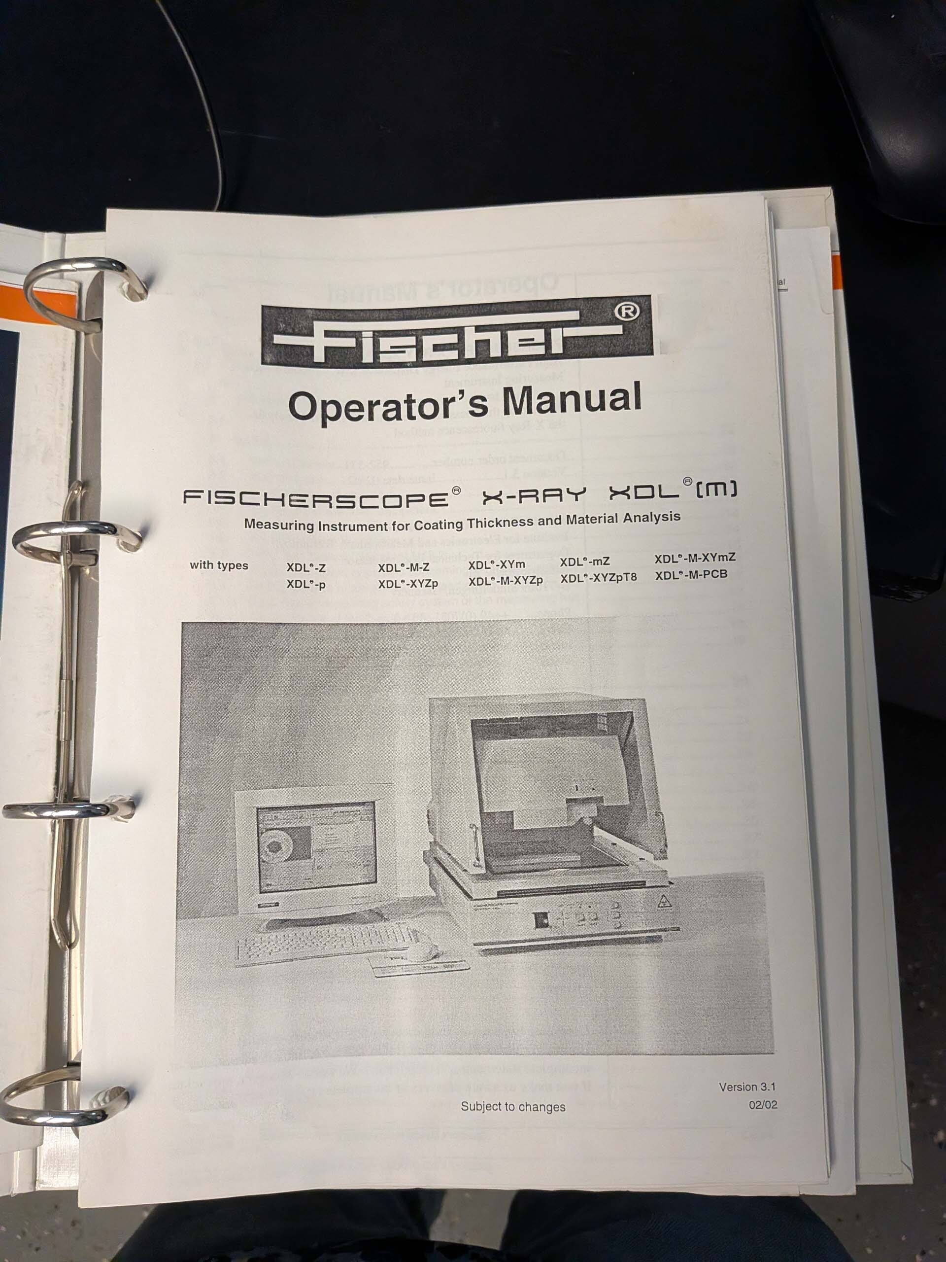 사진 사용됨 HELMUT FISCHER / FISCHERSCOPE XDL-PCB 210 판매용