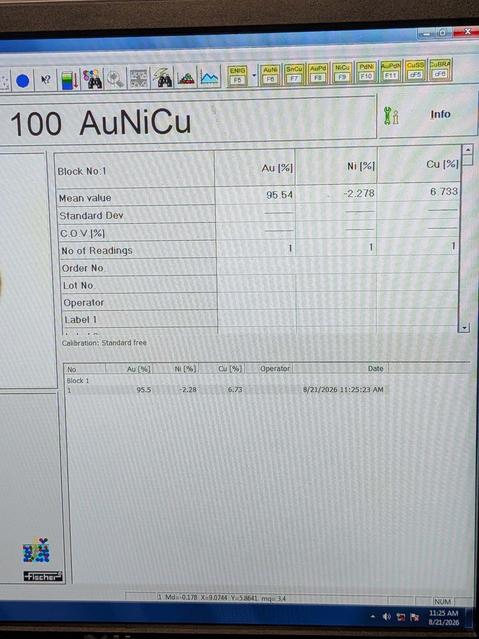 사진 사용됨 HELMUT FISCHER / FISCHERSCOPE XDL-PCB 210 판매용