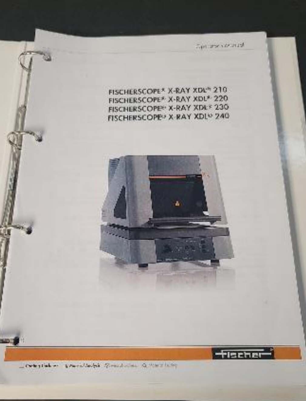 사진 사용됨 HELMUT FISCHER / FISCHERSCOPE XDL-PCB 210 판매용