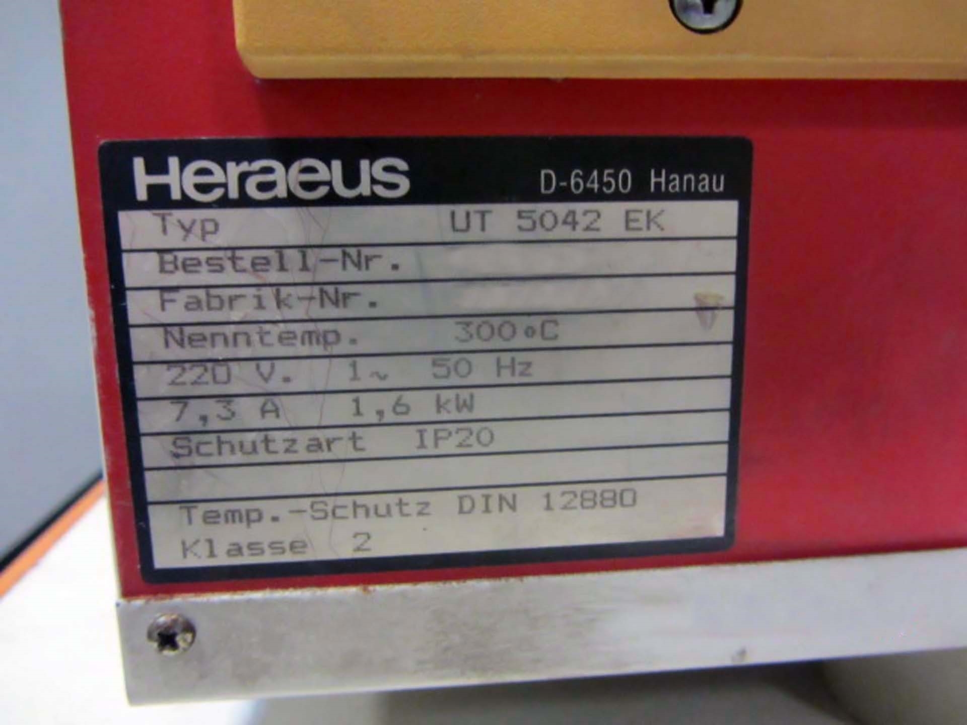 사진 사용됨 HERAEUS D-6450 Hanau 판매용