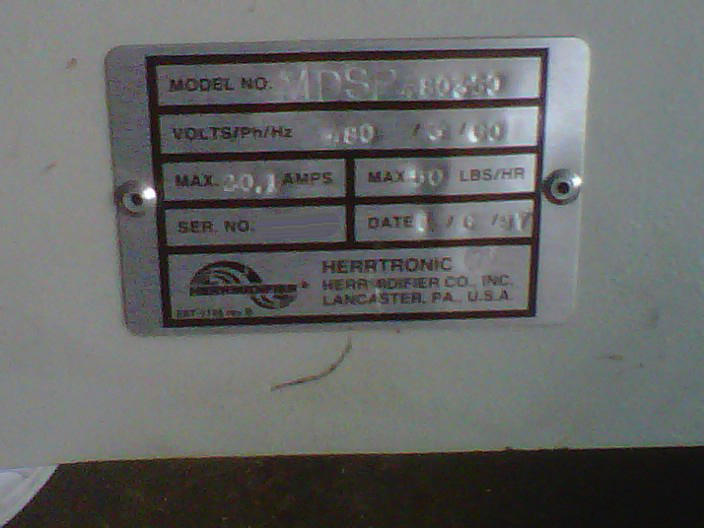 Photo Used HERRMIDIFIER Herrtronic MD For Sale