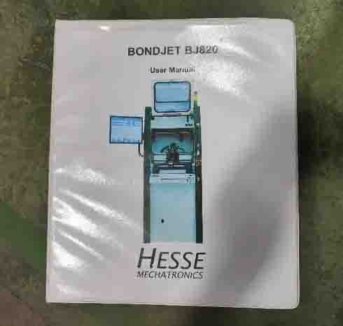 Photo Used HESSE & KNIPPS Bondjet 820 For Sale