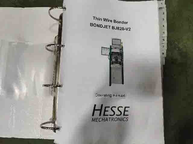 Photo Used HESSE & KNIPPS Bondjet 820 For Sale