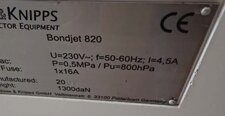 图为 已使用的 HESSE & KNIPPS Bondjet 820 待售