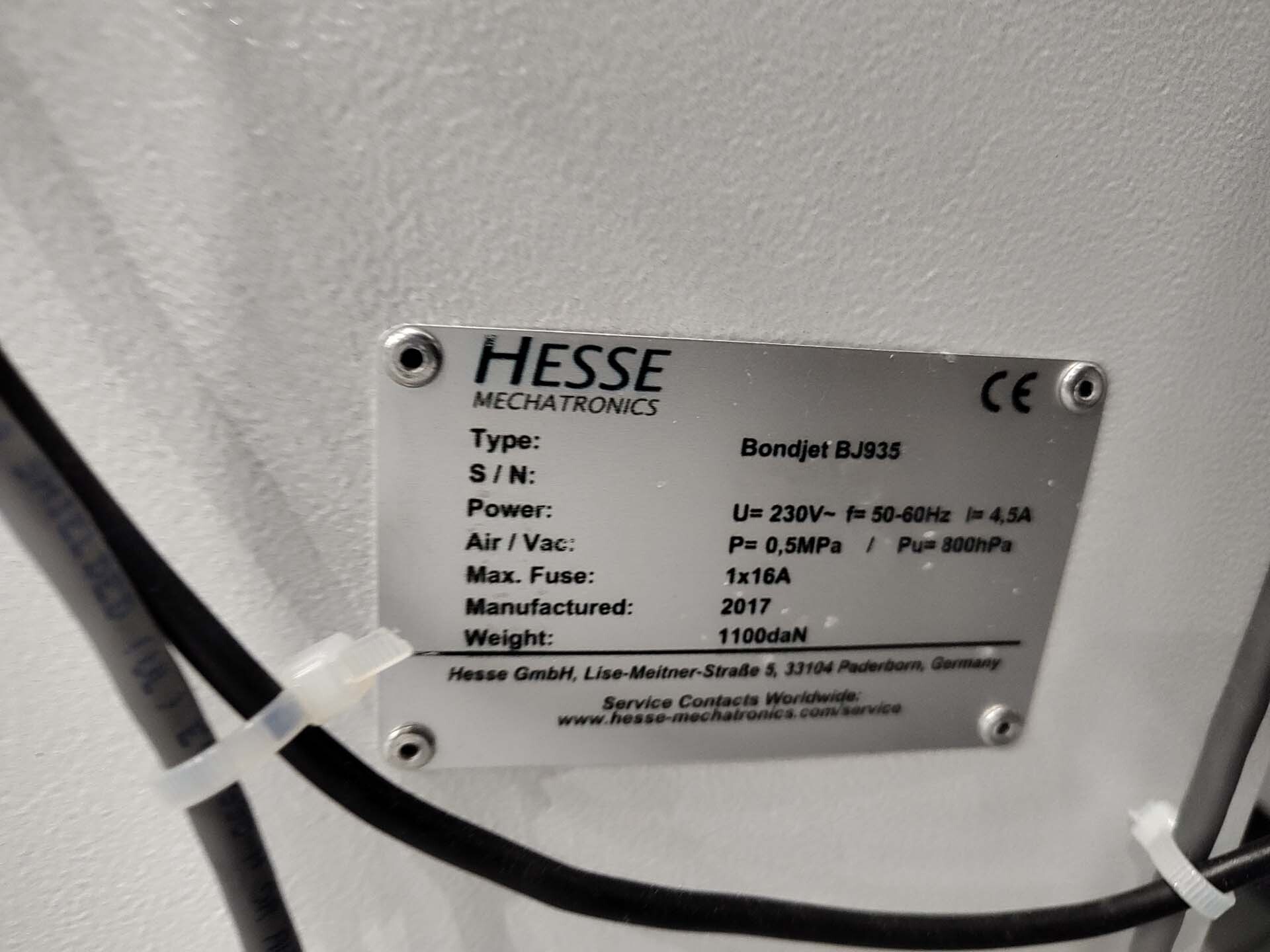 フォト（写真） 使用される HESSE & KNIPPS Bondjet 935 販売のために