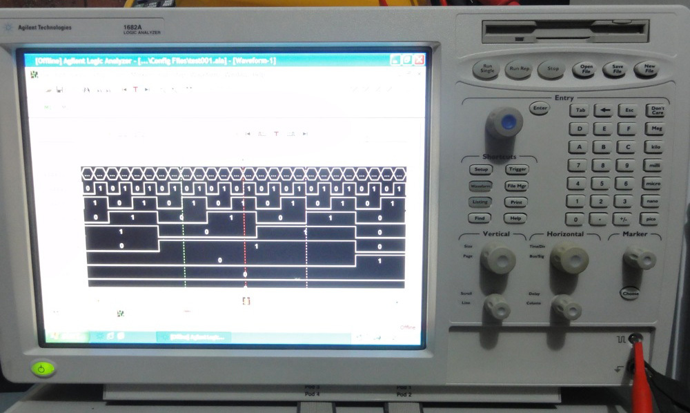 フォト（写真） 使用される AGILENT / HP / HEWLETT-PACKARD / KEYSIGHT 1682A 販売のために