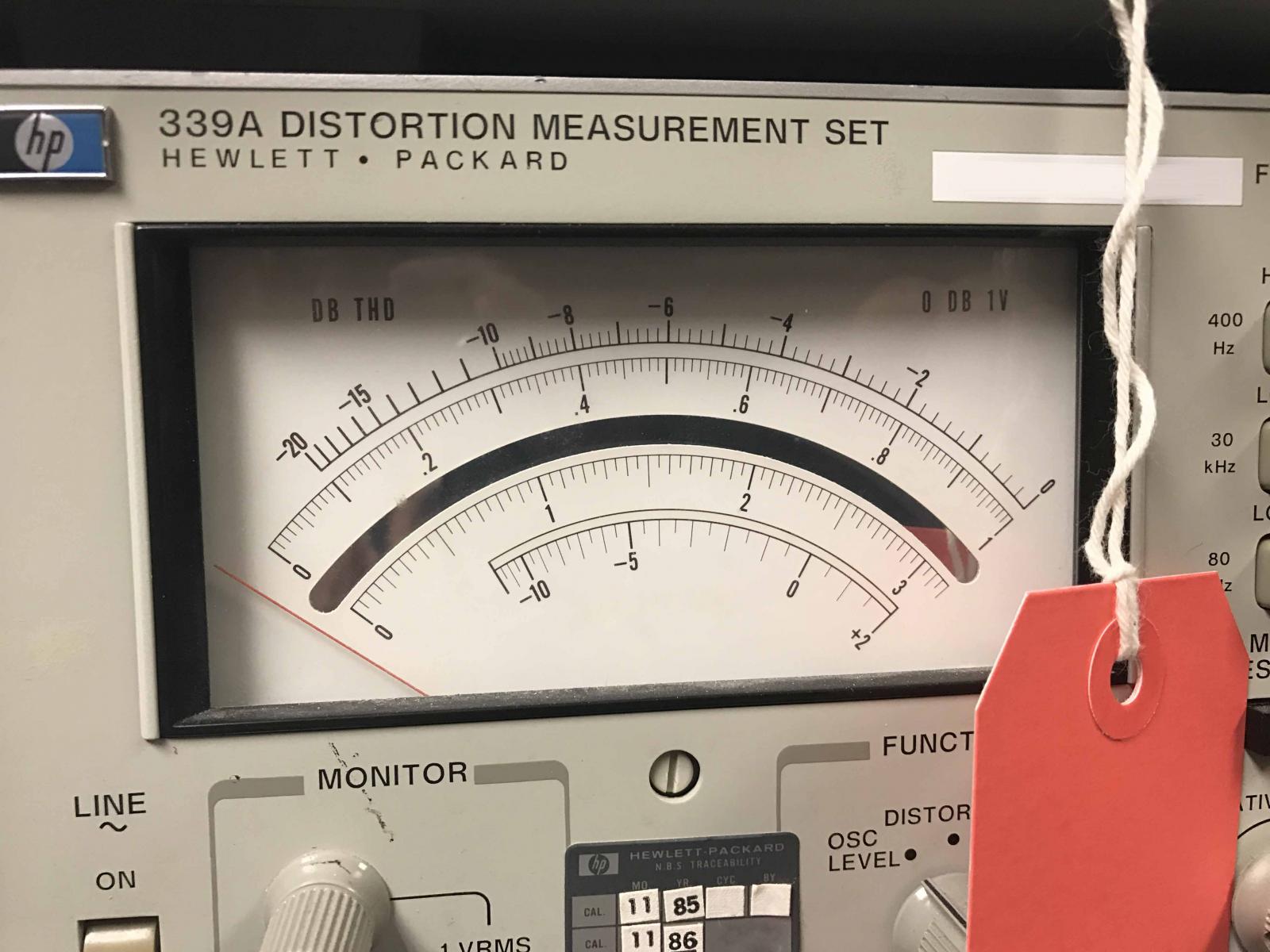 Foto Verwendet AGILENT / HP / HEWLETT-PACKARD / KEYSIGHT 339A Zum Verkauf