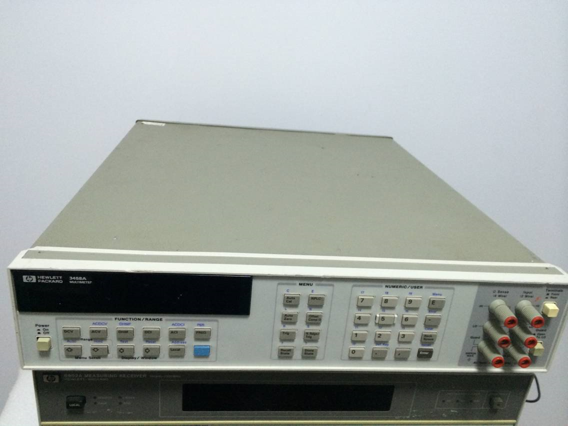 Photo Used AGILENT / HP / HEWLETT-PACKARD / KEYSIGHT 3458A For Sale