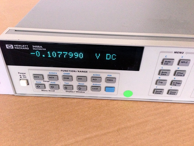 Photo Used AGILENT / HP / HEWLETT-PACKARD / KEYSIGHT 3458A For Sale