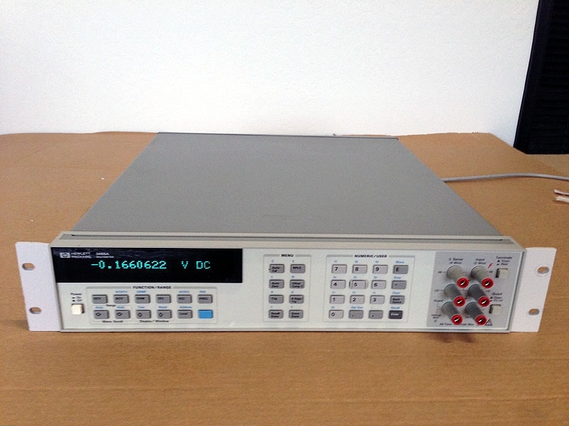 Photo Used AGILENT / HP / HEWLETT-PACKARD / KEYSIGHT 3458A For Sale