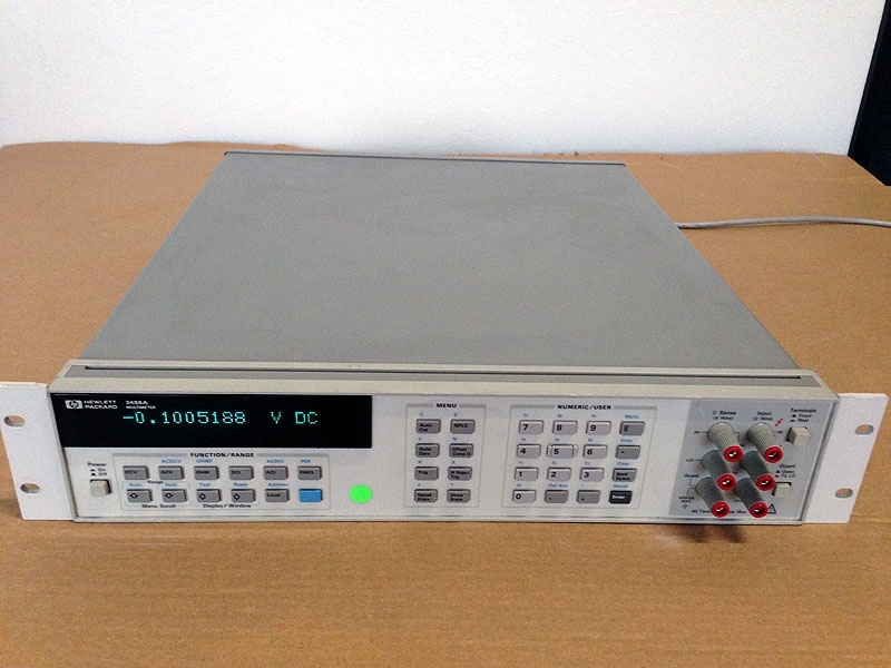 Photo Used AGILENT / HP / HEWLETT-PACKARD / KEYSIGHT 3458A For Sale