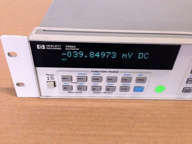 Photo Used AGILENT / HP / HEWLETT-PACKARD / KEYSIGHT 3458A For Sale