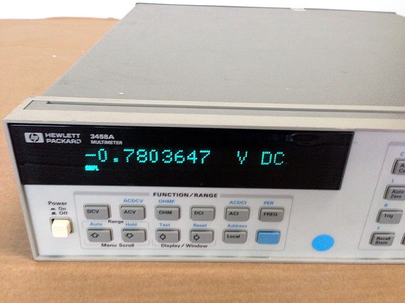 Photo Used AGILENT / HP / HEWLETT-PACKARD / KEYSIGHT 3458A For Sale