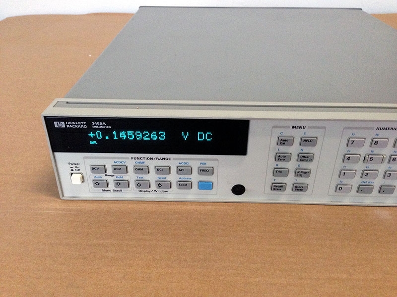 Photo Used AGILENT / HP / HEWLETT-PACKARD / KEYSIGHT 3458A For Sale