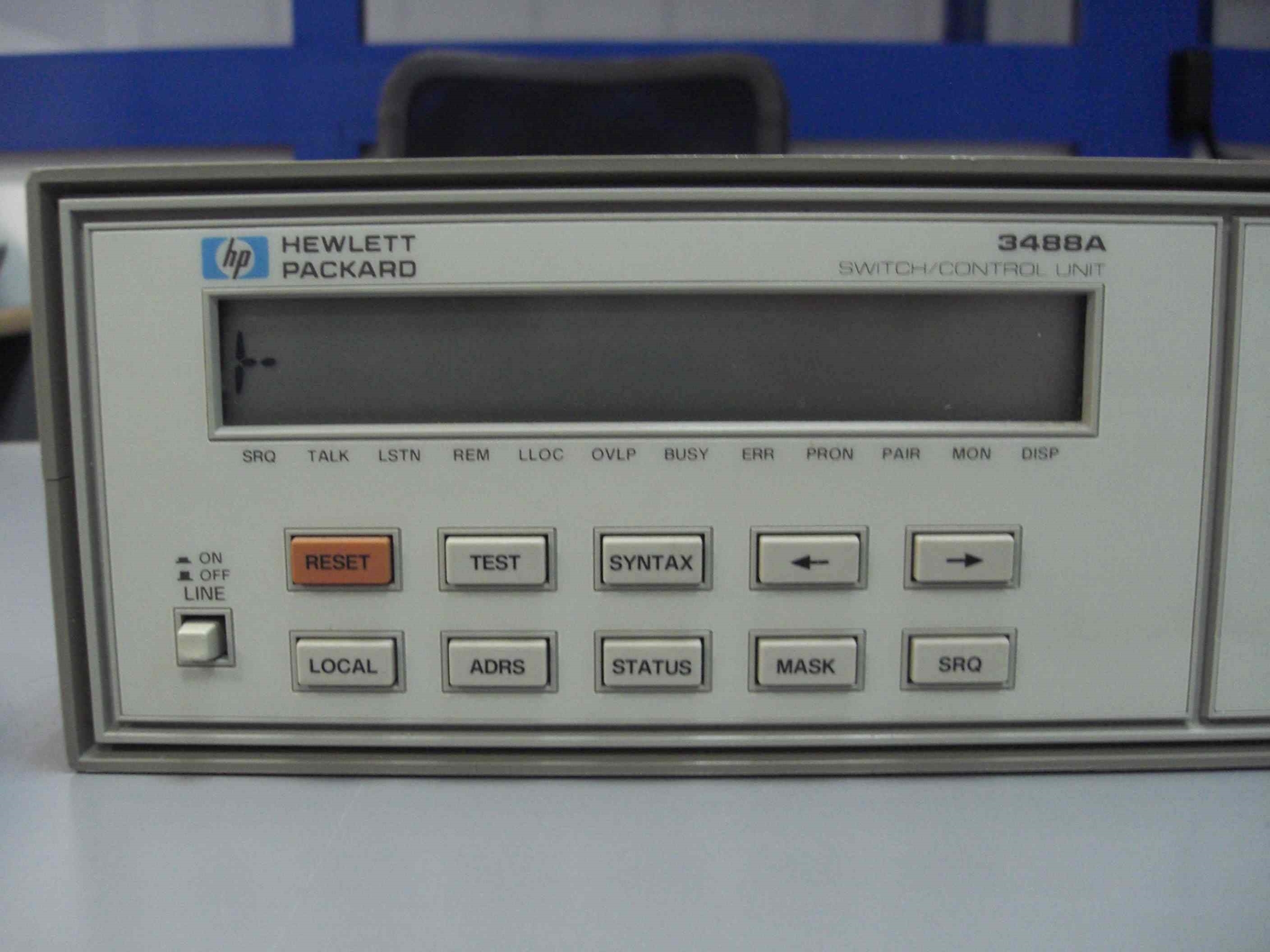 Photo Used AGILENT / HP / HEWLETT-PACKARD / KEYSIGHT 3488A For Sale