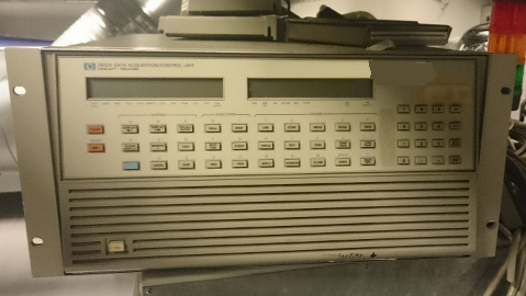 Foto Verwendet AGILENT / HP / HEWLETT-PACKARD / KEYSIGHT 3852A Zum Verkauf