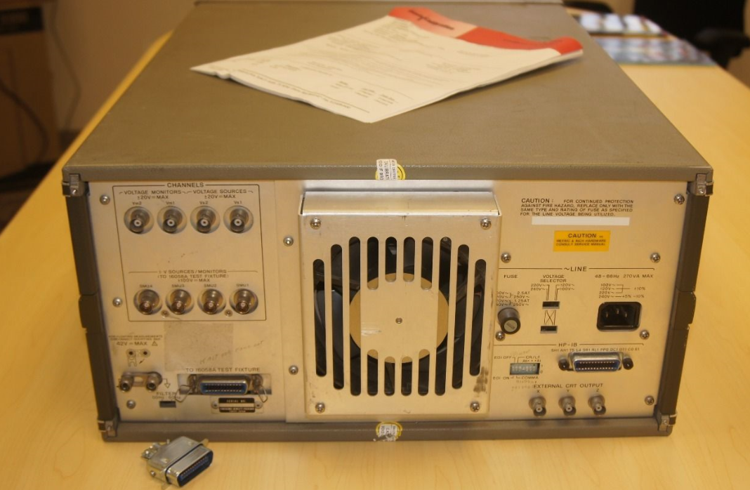 Photo Used AGILENT / HP / HEWLETT-PACKARD / KEYSIGHT 4145A For Sale