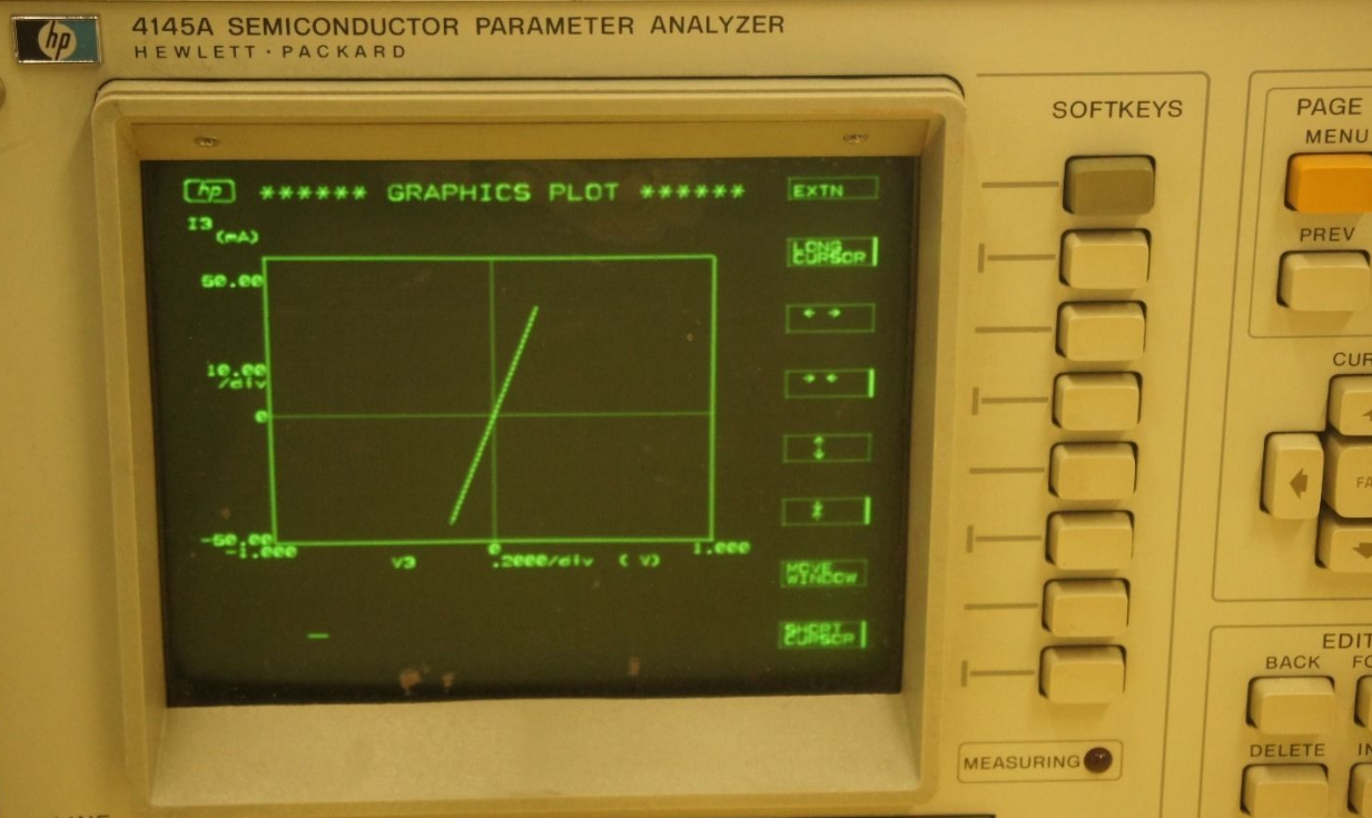 フォト（写真） 使用される AGILENT / HP / HEWLETT-PACKARD / KEYSIGHT 4145A 販売のために