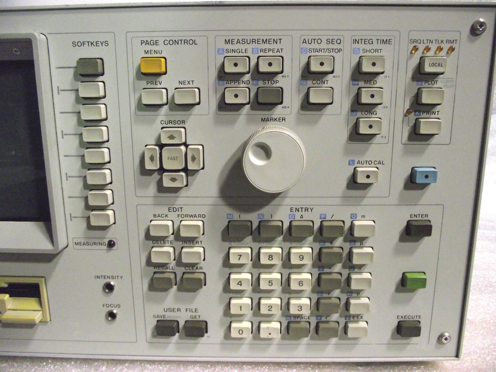 圖為 已使用的 AGILENT / HP / HEWLETT-PACKARD / KEYSIGHT 4145B 待售