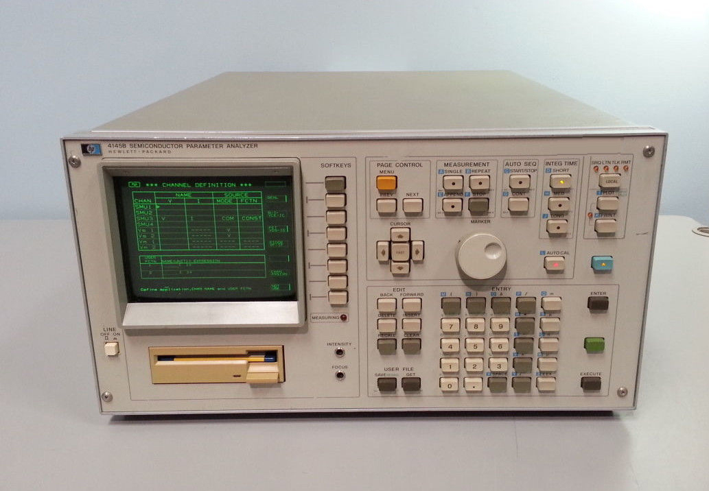 Photo Used AGILENT / HP / HEWLETT-PACKARD / KEYSIGHT 4145B For Sale