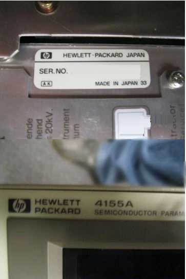圖為 已使用的 AGILENT / HP / HEWLETT-PACKARD / KEYSIGHT 4155A 待售