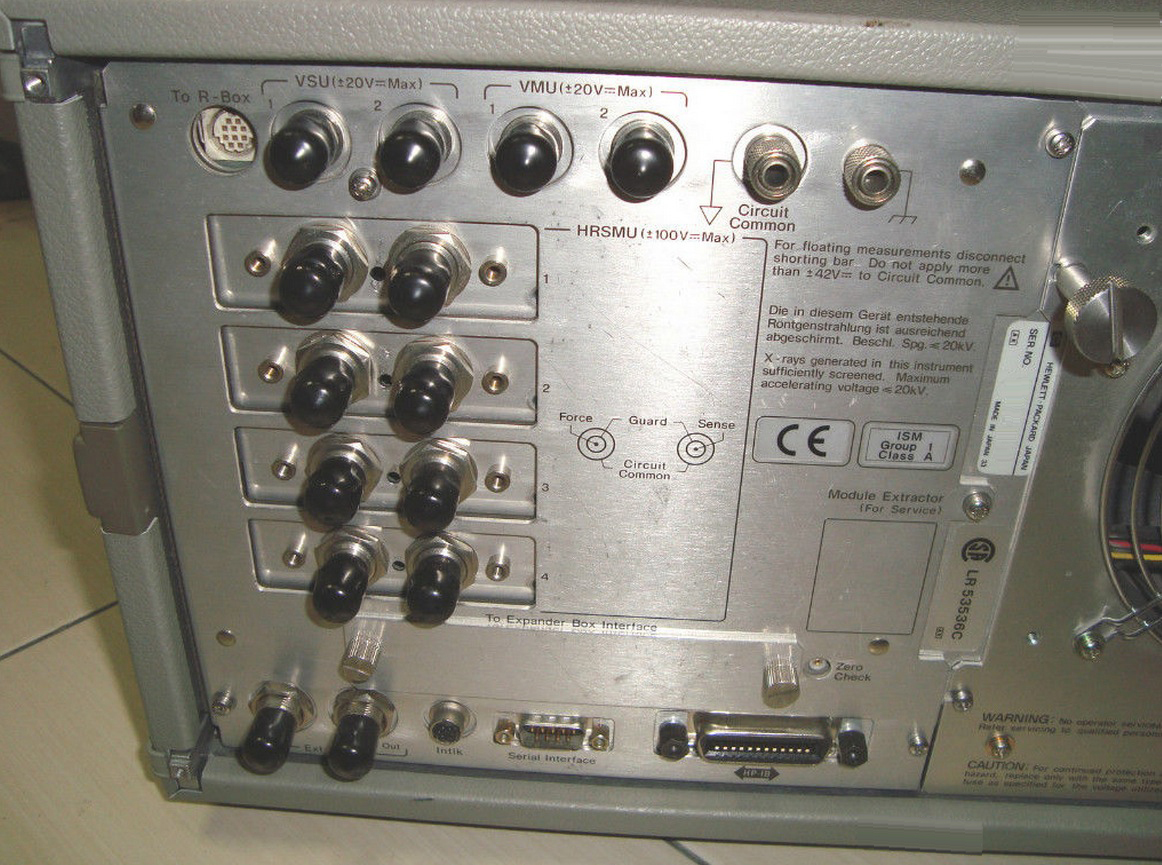 Foto Verwendet AGILENT / HP / HEWLETT-PACKARD / KEYSIGHT 4156A Zum Verkauf