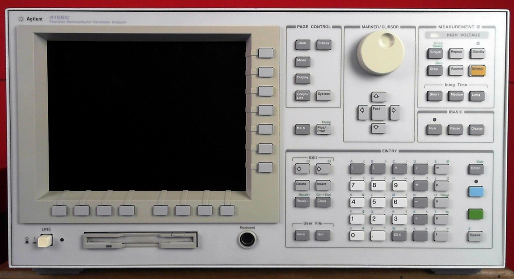 フォト（写真） 使用される AGILENT / HP / HEWLETT-PACKARD / KEYSIGHT 4156C 販売のために