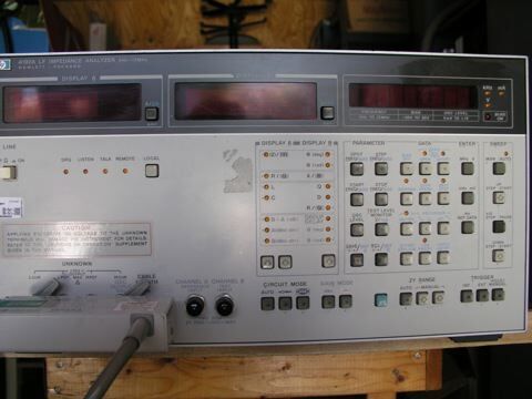 Photo Used AGILENT / HP / HEWLETT-PACKARD / KEYSIGHT 4192A For Sale