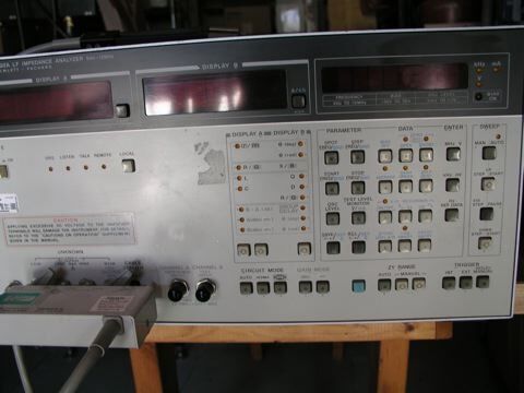 Foto Verwendet AGILENT / HP / HEWLETT-PACKARD / KEYSIGHT 4192A Zum Verkauf