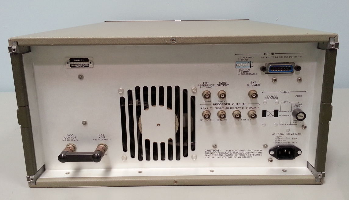 Photo Used AGILENT / HP / HEWLETT-PACKARD / KEYSIGHT 4192A For Sale