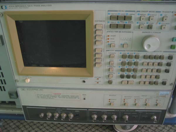 사진 사용됨 AGILENT / HP / HEWLETT-PACKARD / KEYSIGHT 4194A 판매용