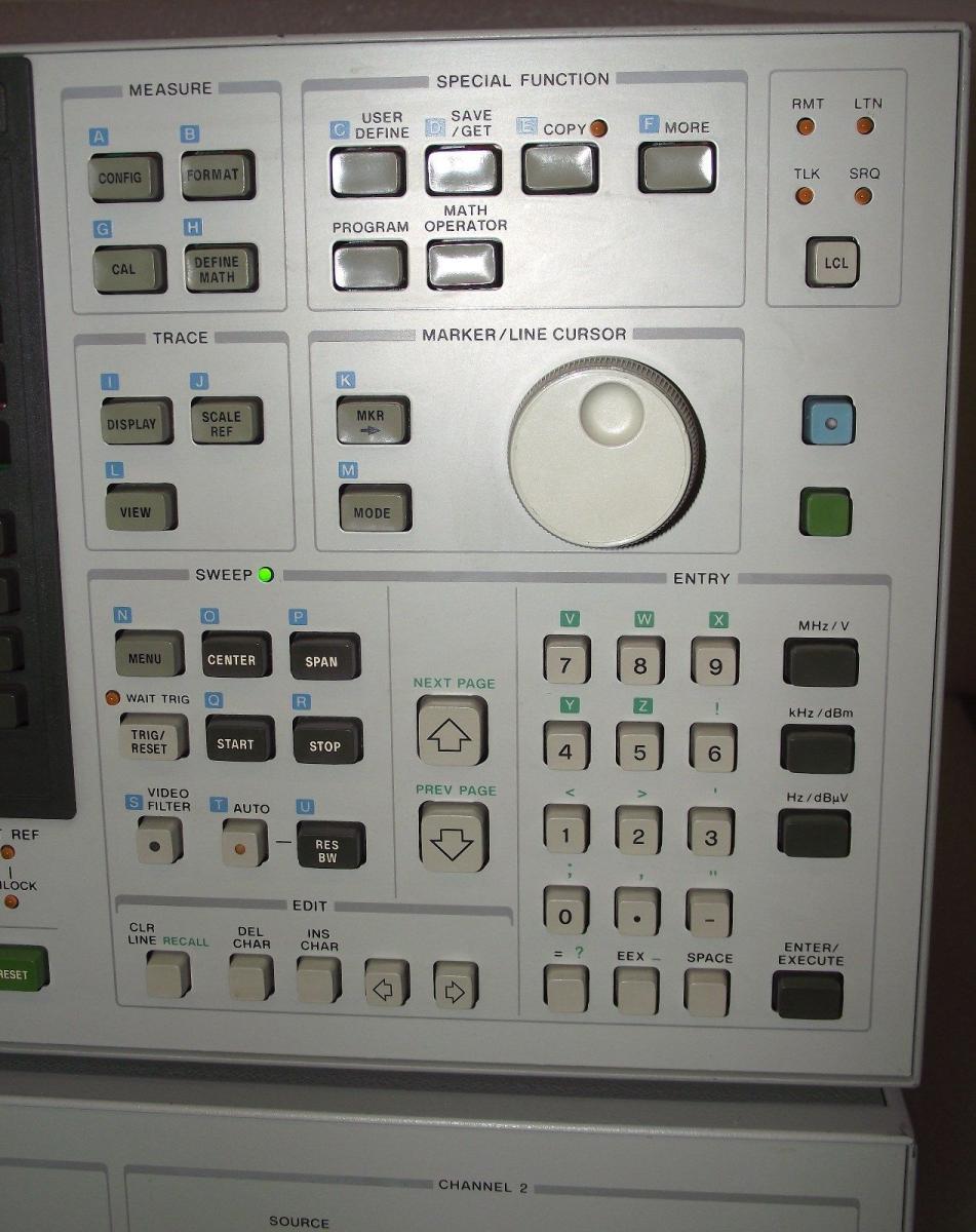 图为 已使用的 AGILENT / HP / HEWLETT-PACKARD / KEYSIGHT 4195A 待售