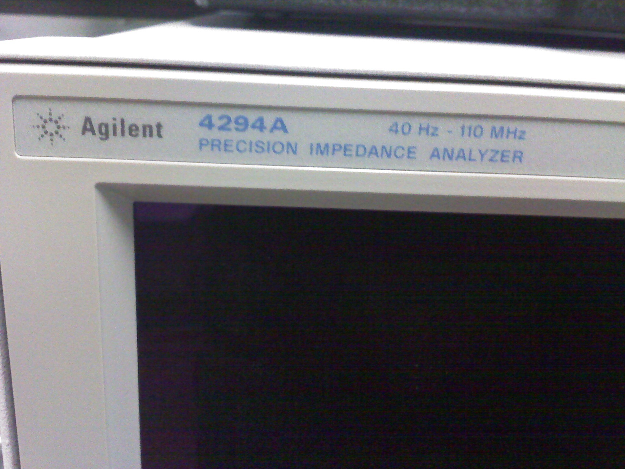 Photo Used AGILENT / HP / HEWLETT-PACKARD / KEYSIGHT 4294A For Sale