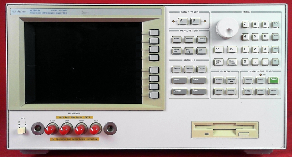 フォト（写真） 使用される AGILENT / HP / HEWLETT-PACKARD / KEYSIGHT 4294A 販売のために