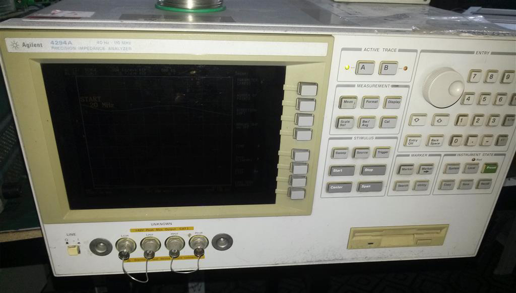 Photo Used AGILENT / HP / HEWLETT-PACKARD / KEYSIGHT 4294A For Sale