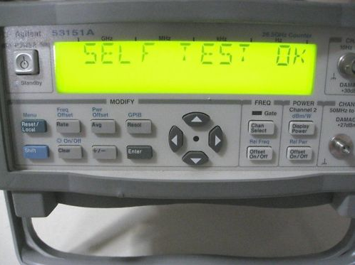 图为 已使用的 AGILENT / HP / HEWLETT-PACKARD / KEYSIGHT 53151A 待售