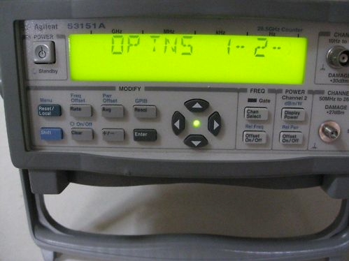 Photo Used AGILENT / HP / HEWLETT-PACKARD / KEYSIGHT 53151A For Sale