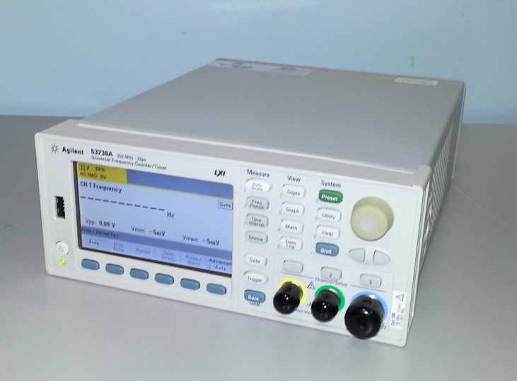 图为 已使用的 AGILENT / HP / HEWLETT-PACKARD / KEYSIGHT 53230A 待售