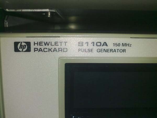 图为 已使用的 AGILENT / HP / HEWLETT-PACKARD / KEYSIGHT 8110A 待售