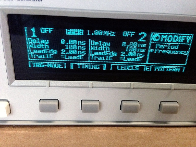 图为 已使用的 AGILENT / HP / HEWLETT-PACKARD / KEYSIGHT 8110A 待售