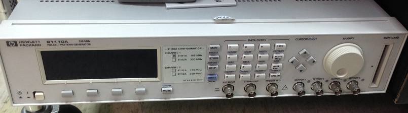 图为 已使用的 AGILENT / HP / HEWLETT-PACKARD / KEYSIGHT 81110A 待售