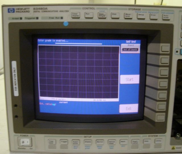 Photo Used AGILENT / HP / HEWLETT-PACKARD / KEYSIGHT 83480A For Sale