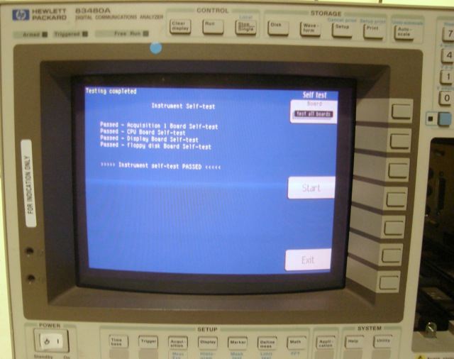 圖為 已使用的 AGILENT / HP / HEWLETT-PACKARD / KEYSIGHT 83480A 待售